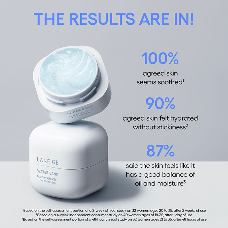 LANEIGE Water Bank Blue Hyaluronic Gel Moisturizer, 50ml