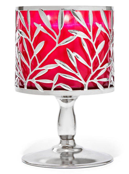 Bath & Body Works Vine Leaf Pedestal 3-Wick Candle Holder, 1 Pc Buy at Indicrest