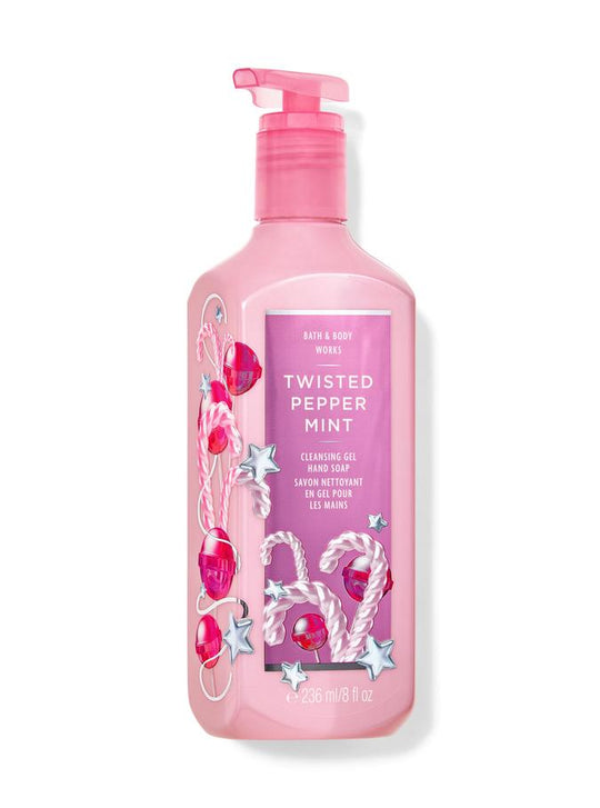 Bath & Body Works Twisted Peppermint Cleansing Gel Hand Soap, 236 ml / 8 fl oz Buy at Indicrest