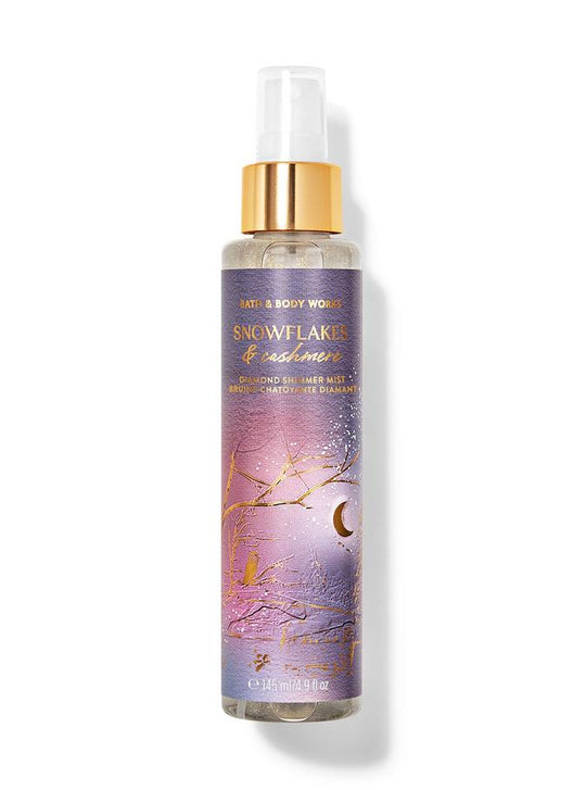 Bath & Body Works Snowflakes & Cashmere Diamond Shimmer Mist, 146 ml / 4.9 fl oz Buy at Indicrest