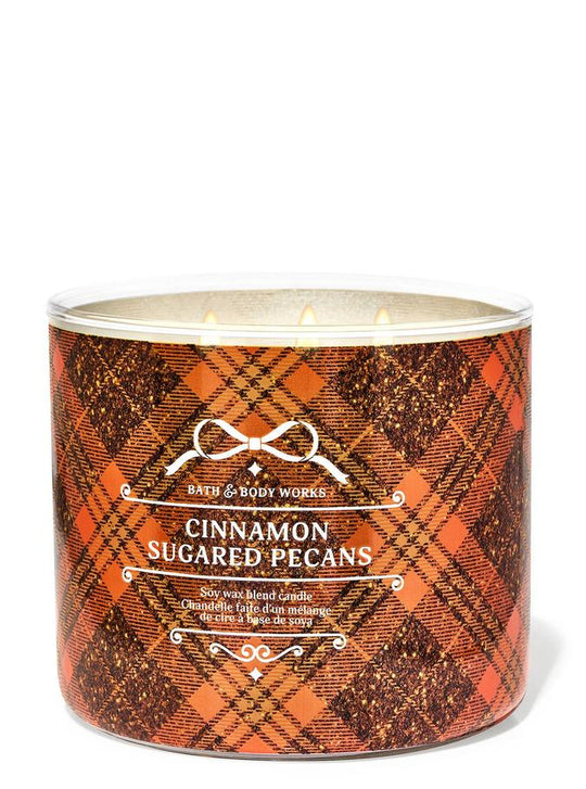 Bath & Body Works Cinnamon Sugared Pecans 3-Wick Candle, 411 g/14.5 oz Buy at Indicrest