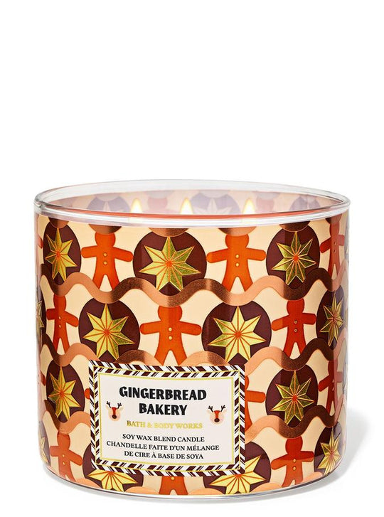 Bath & Body Works Gingerbread Bakery 3-Wick Candle, 411 g/14.5 oz Buy at Indicrest