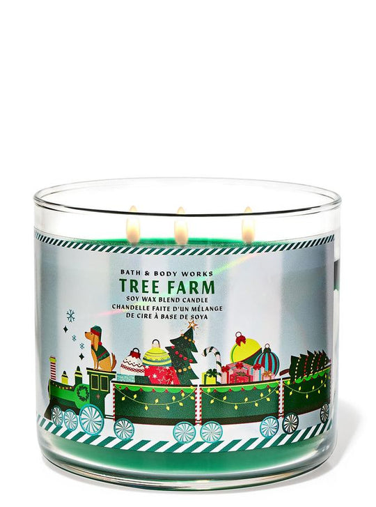 Bath & Body Works Tree Farm 3-Wick Candle, 411 g/14.5 oz Buy at Indicrest