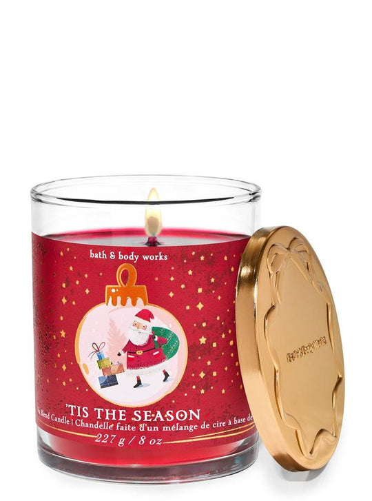 Bath & Body Works Tis The Season Single Wick Candle, 227 g / 8 oz Buy at Indicrest