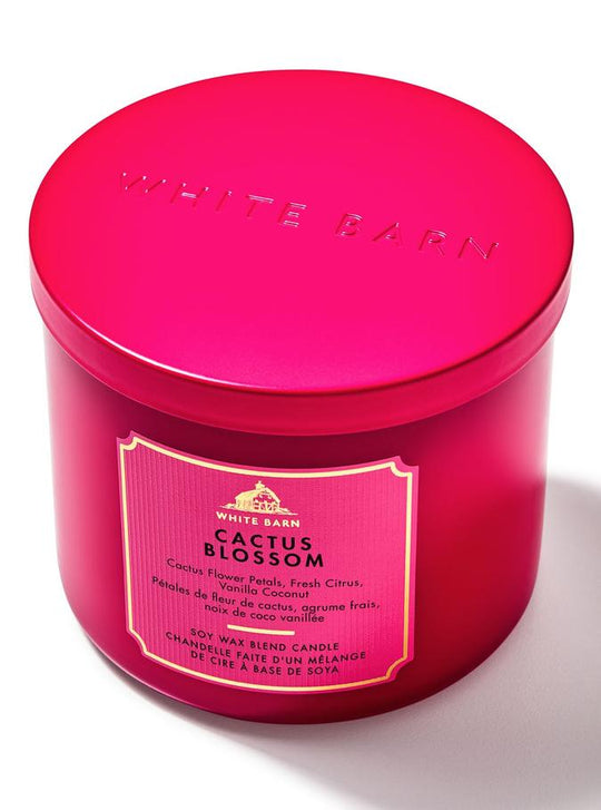 Bath & Body Works Cactus Blossom 3-Wick Candle, 411 g/ 14.5 oz Buy at Indicrest