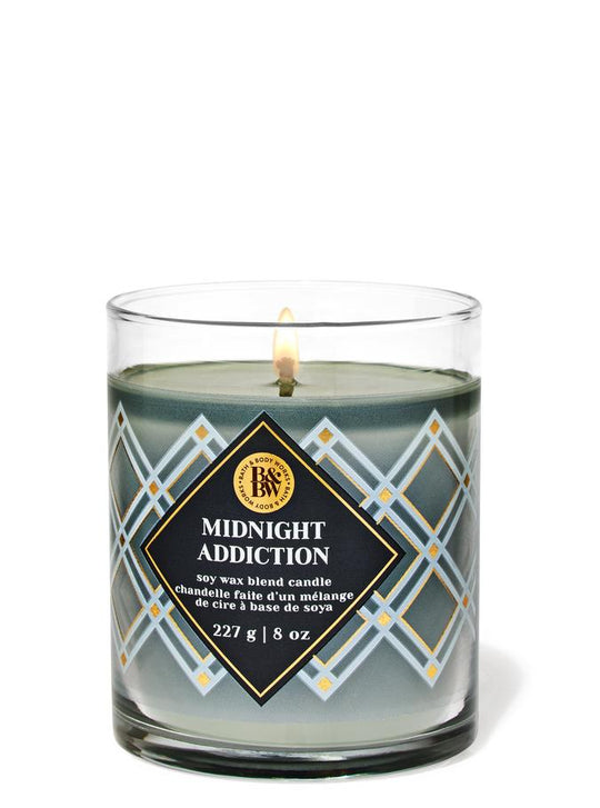 Bath & Body Works Midnight Addiction Single Wick Candle, 227g / 8 oz Buy at Indicrest