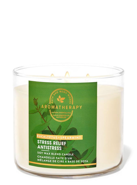 Bath & Body Works Eucalyptus Spearmint 3-Wick Candle, 411 g/ 14.5 oz Buy at Indicrest