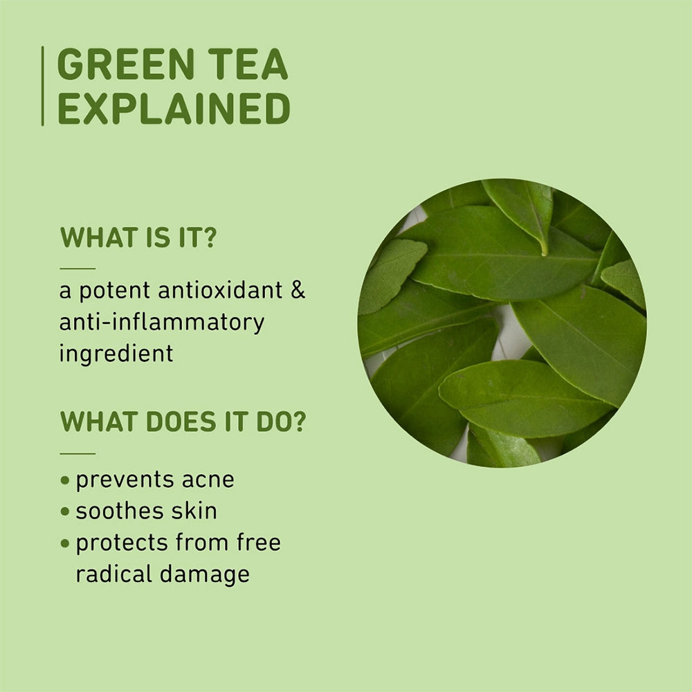 Plum Green Tea Mattifying Moisturizer for Oily Skin | Fights Acne & Controls Oil | Lightweight & Non-Greasy, 50ml Buy at Indicrest Image 6