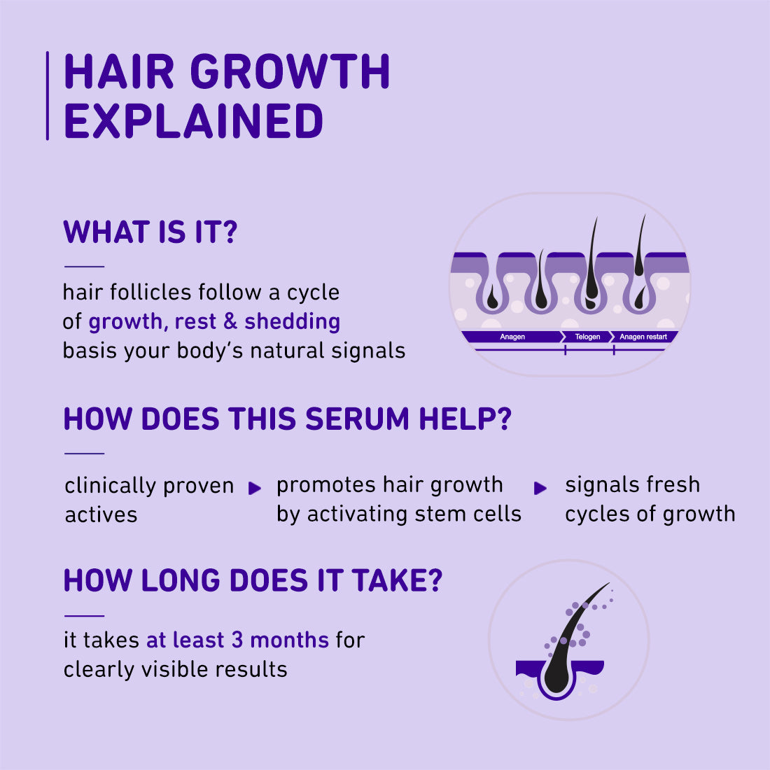 Plum Rosemary & 3% Redensyl Hair Growth serum | Reduces Hairfall | Boosts Hair Growth | Improves Hair Density, 30ml Buy at Indicrest Image 7