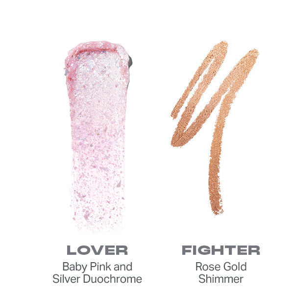 MORPHE Mixed Signals Dual-ended Cream & Liquid Eyeshadow Stick - Lover / Fighter, 1.9ml+0.8g