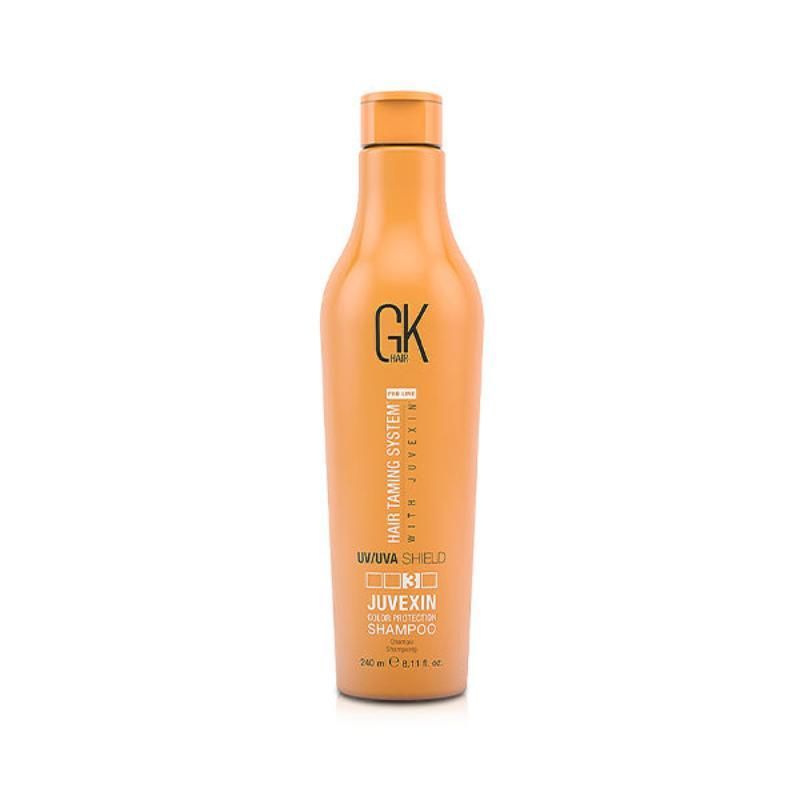 GK Hair Color Protection UV/UVA Shield Shampoo - For Damaged, Color & Chemically Treated Hair, 240ml, Buy from Indicrest