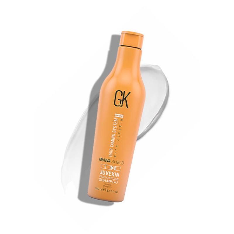 GK Hair Color Protection UV/UVA Shield Shampoo - For Damaged, Color & Chemically Treated Hair, 240ml