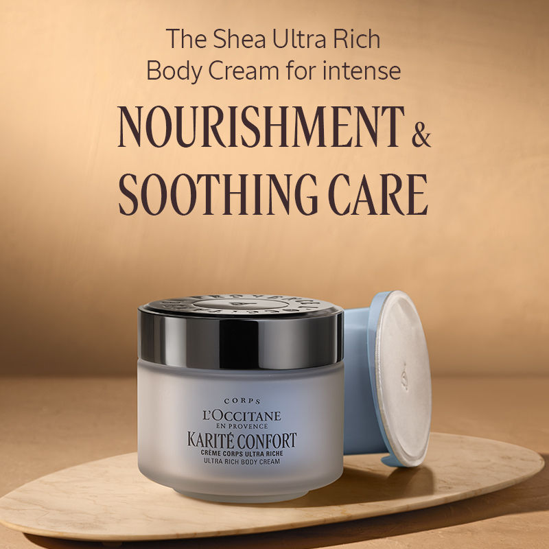 L'Occitane Shea Butter Ultra Rich Body Cream, 200ml