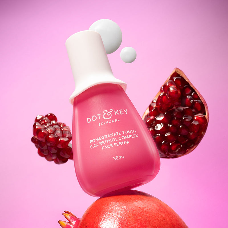 Dot & Key Pomegranate Youth 0.2% Retinol Complex Face Serum, 30ml Buy at Indicrest