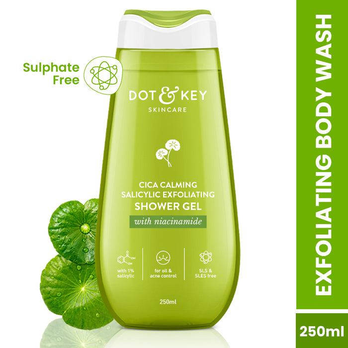 Dot & Key Cica + 1% Salicylic Acid Exfoliating Shower Gel, 250ml Buy at Indicrest Image 8