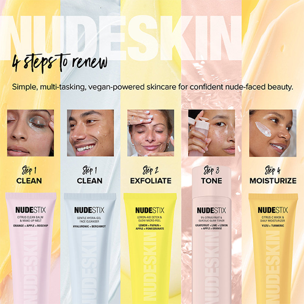 Nudestix Nudeskin 5% Citrus Fruit & Glycolic Glow Toner, 95ml
