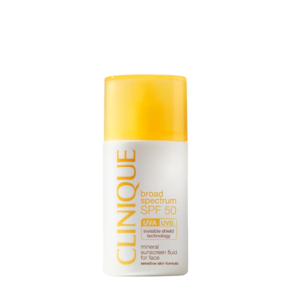 Clinique SPF 50 UVA/UVB Mineral Sunscreen Fluid For Face, 30ml