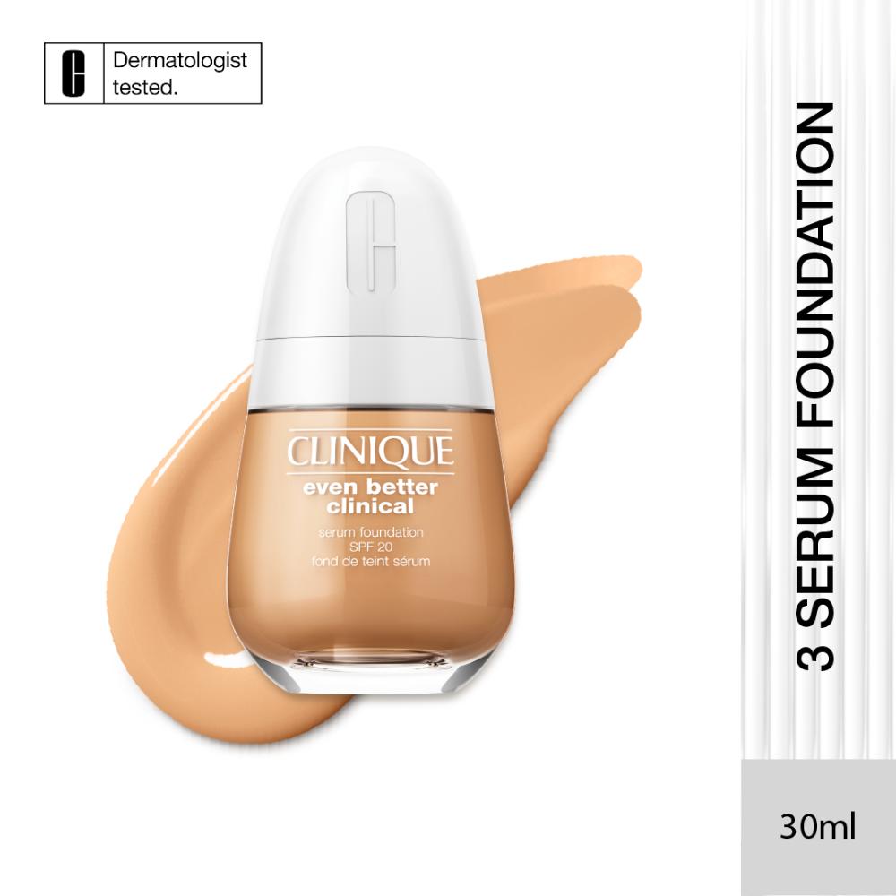 Clinique Even Better Clinical Serum Foundation SPF 20 With Vitamin C - WN 48 Oat, 30ml, Buy from Indicrest