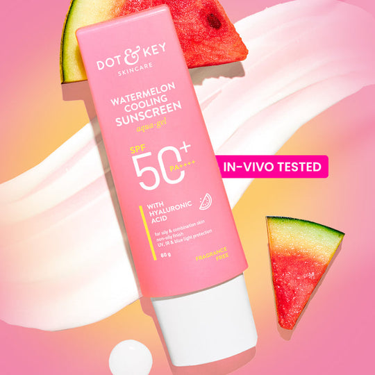 Dot & Key Watermelon Sunscreen, SPF 50+ PA++++, 80g Buy at Indicrest