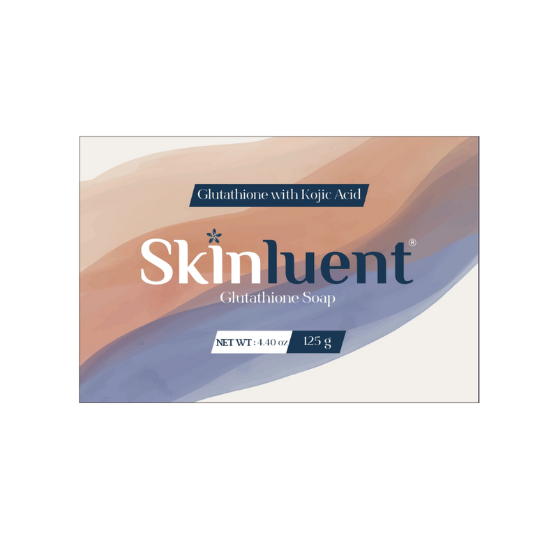 Skinluent Glutathione Face & Body Soap Bar, 125g Buy at Indicrest