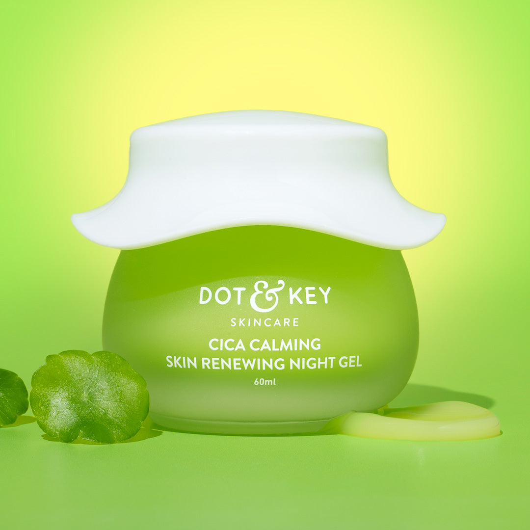 Dot & Key Cica Calming Night Gel (Niacinamide + Green Tea) 60ml Buy at Indicrest
