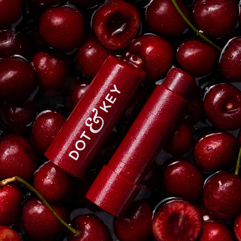 Dot & Key SPF 50+ Barrier Repair Hydrating Lip Balm, Cherry Crimson Buy at Indicrest