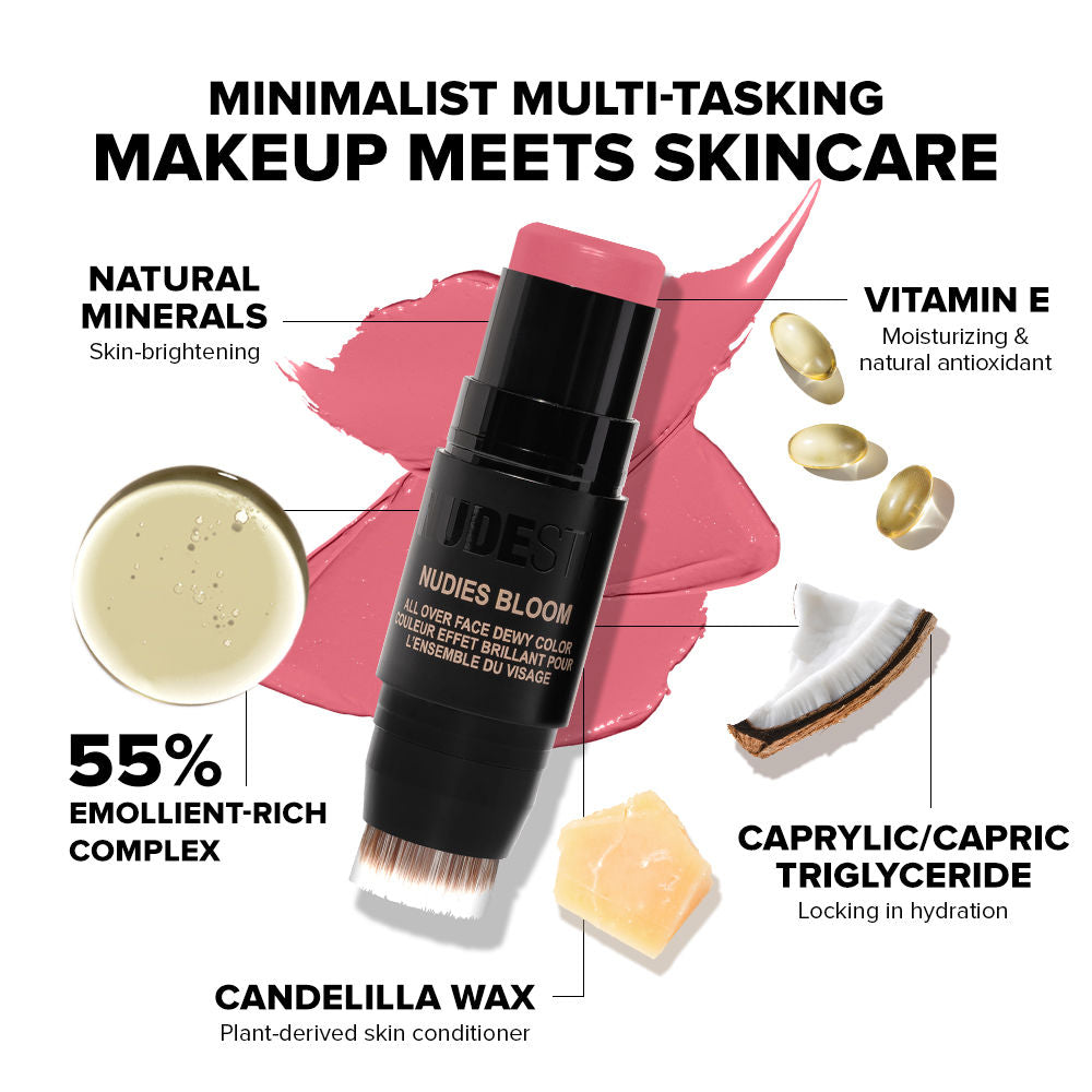Nudestix Nudies Bloom All Over Dewy Color - Cherry Blossom Babe, 7gm