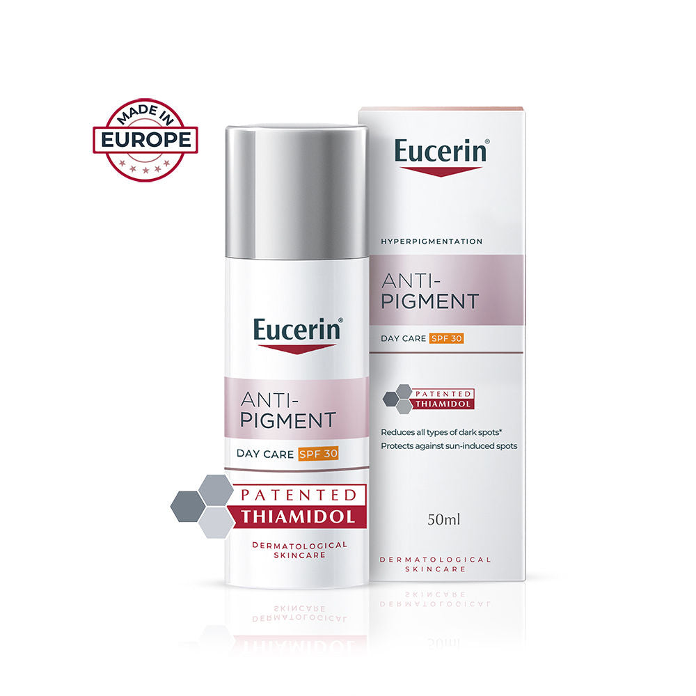 Eucerin Anti-Pigment Day Cream With Sunscreen SPF30 & Thiamidol Reduces And Prevents Dark Spots, 50ml