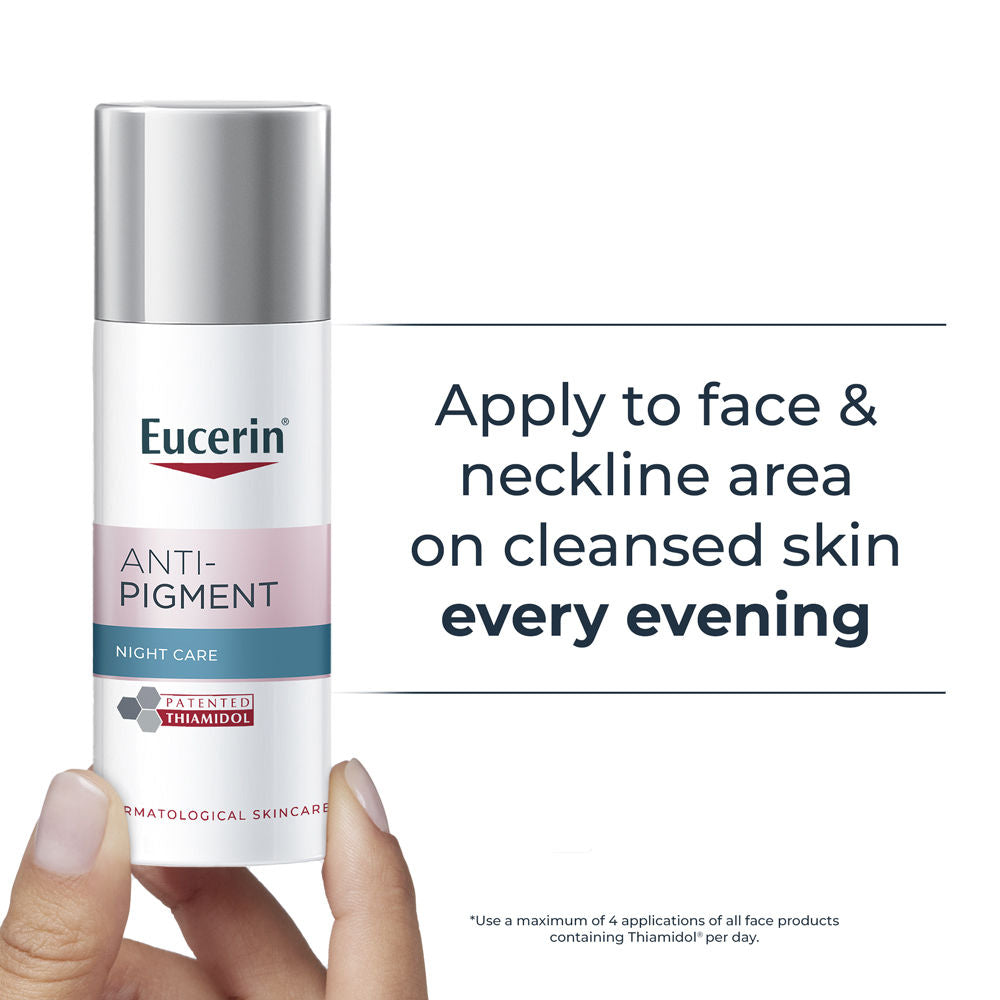 Eucerin Anti-Pigment Night Cream With Thiamidol Reduces Dark Spots & Night Regeneration, 50ml