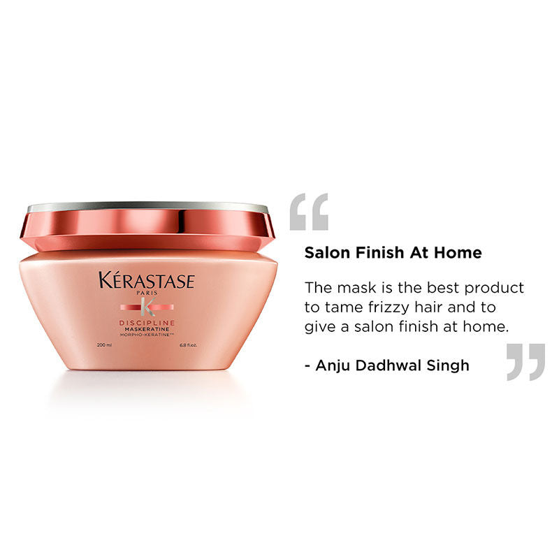 Kerastase Discipline Maskeratine Mask For Frizzy Hair, With Morpho-Keratine, 200ml