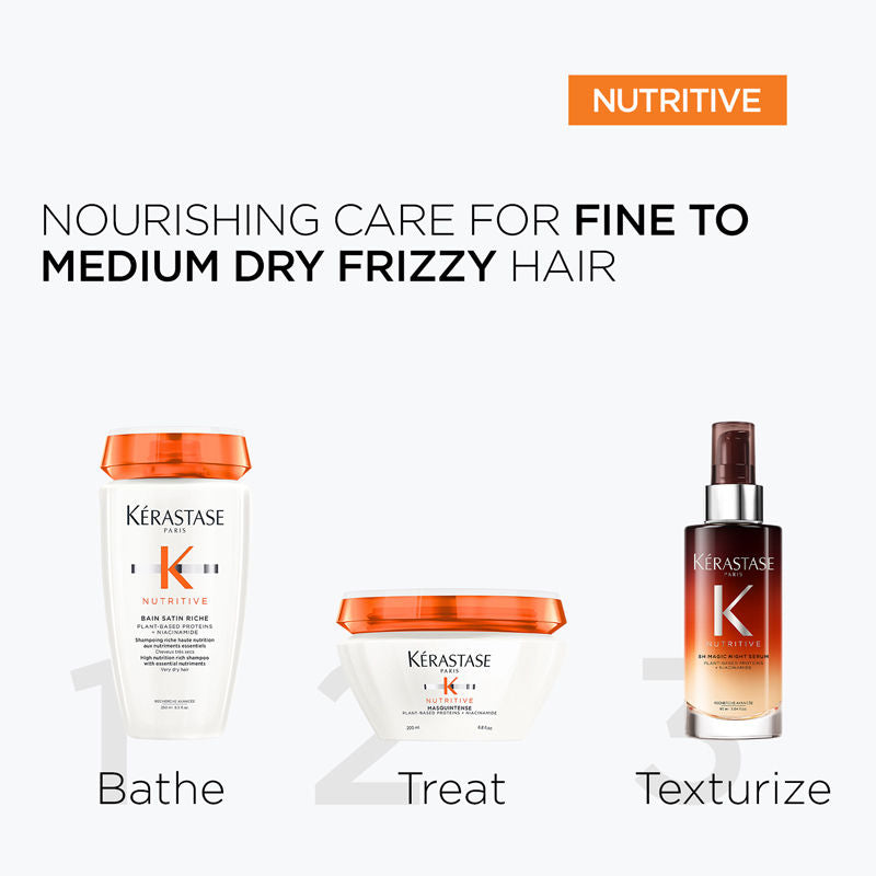Kerastase Nutritive Masquintense Hair Mask, With Proteins & Niacinamide, Vegan, 200ml