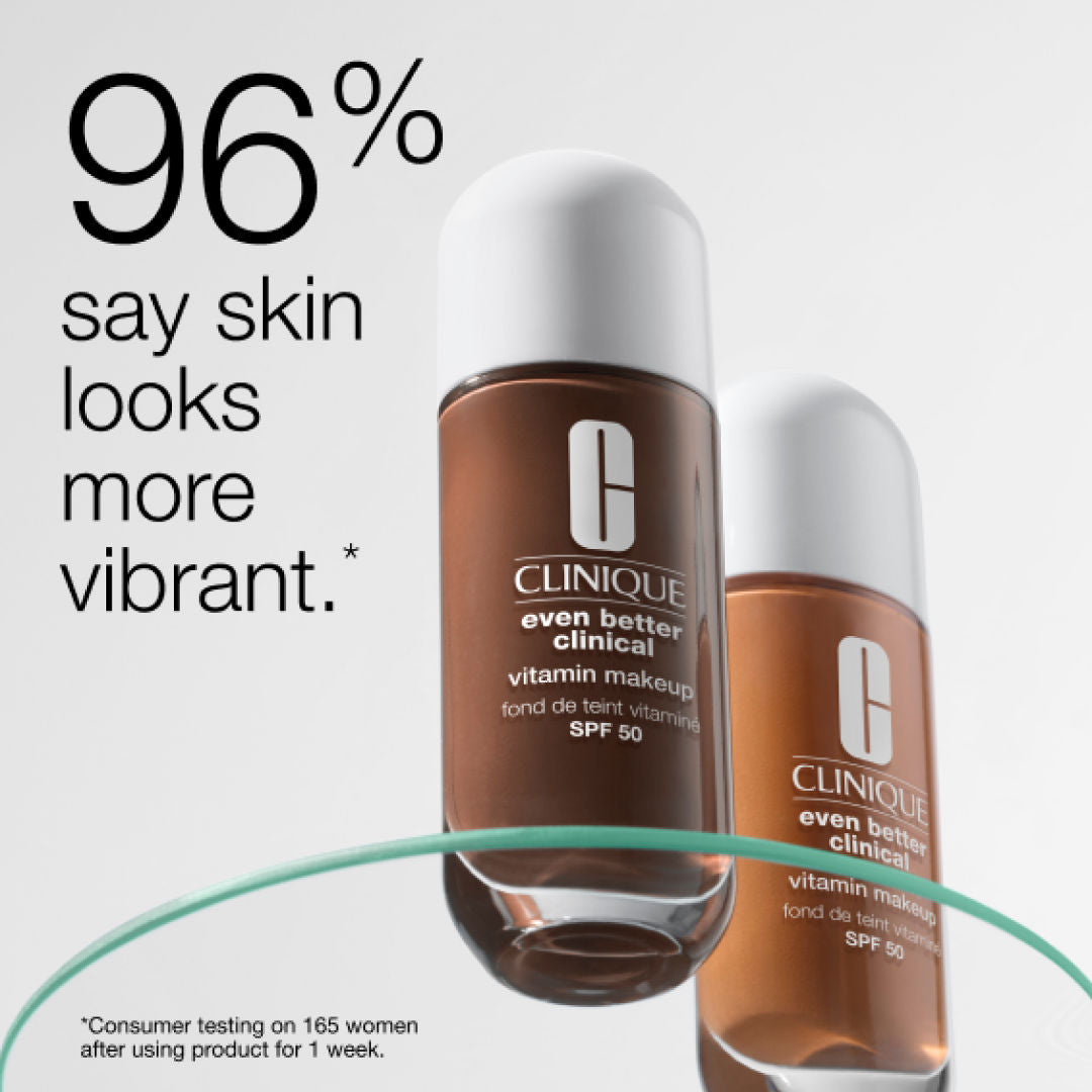 Clinique Even Better Clinical Vitamin Makeup Foundation with SPF 50 - Medium Deep Warm 2, 30ml