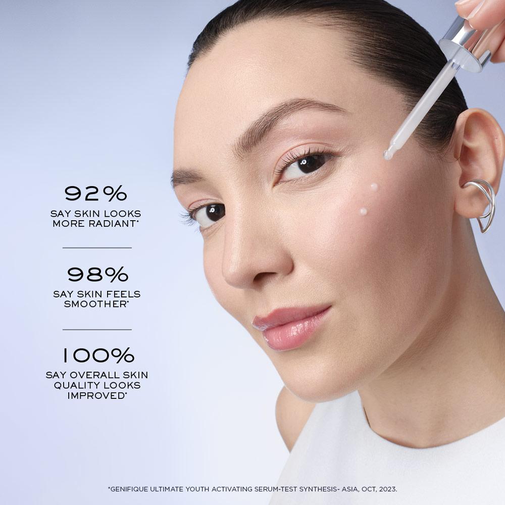 Lancome Genifique Ultimate Skin Repair Serum With Beta Glucan Suited for Indian Skin, 30ml