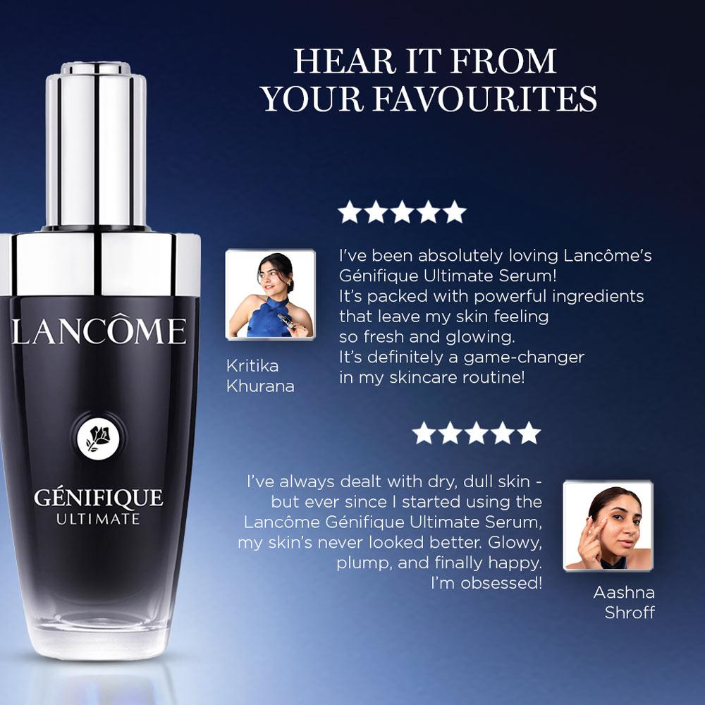 Lancome Genifique Ultimate Skin Repair Serum With Beta Glucan Suited for Indian Skin, 20ml