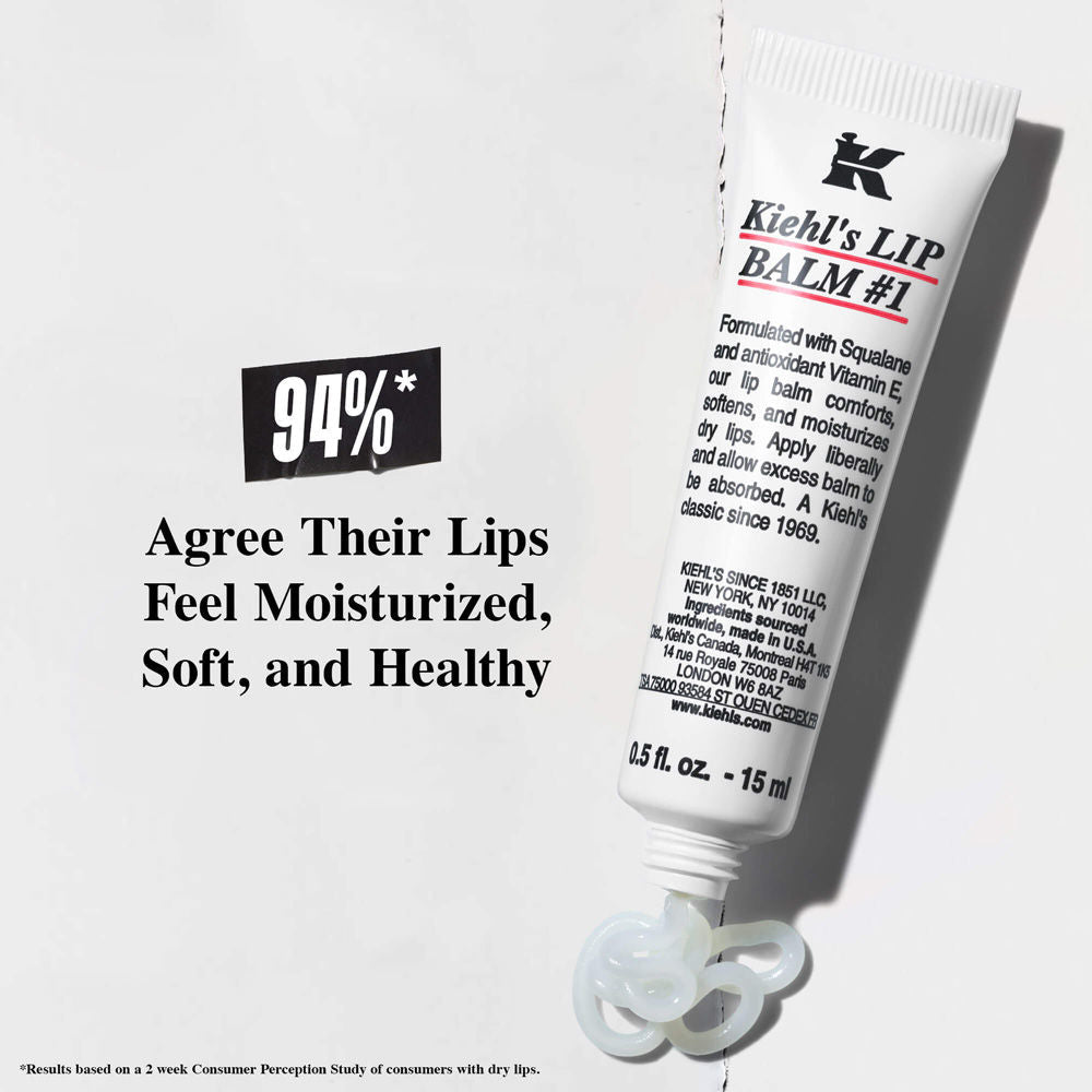 Kiehl's Lip Balm 1 - Moisturizing and Protecting Treatment For Dry Lips, 15ml