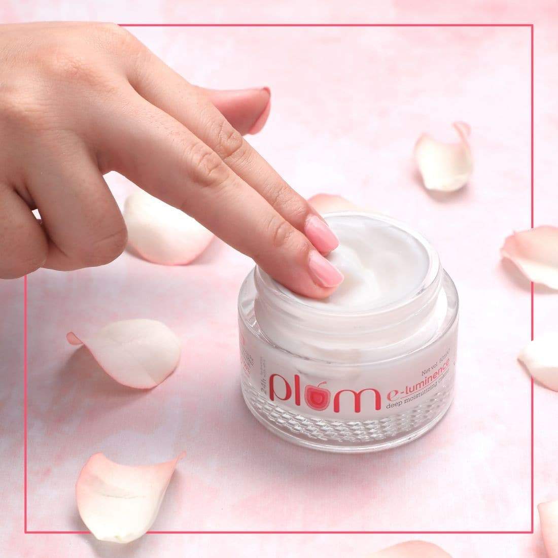 Plum E-Luminence Deep Moisturizing Cream for Dry Skin | Deep Moisturization | Comforts & Nourishes Skin, 50ml Buy at Indicrest Image 2