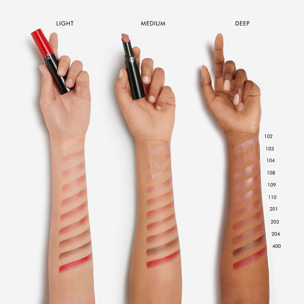 Armani Beauty Lip Power Longwear Satin Lipstick - 109 - Intimate, 3g