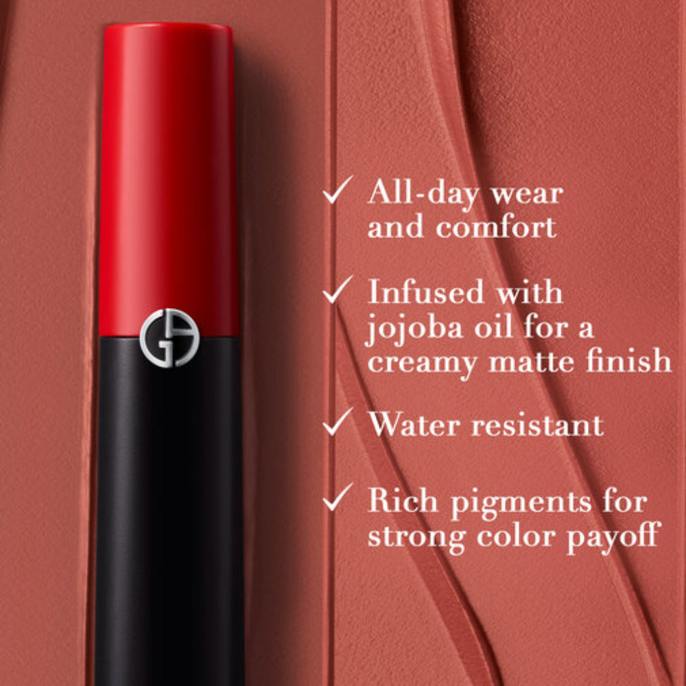 Armani Beauty Lip Power Long-Lasting Matte Lipstick - 603 - Dramatic, 3g