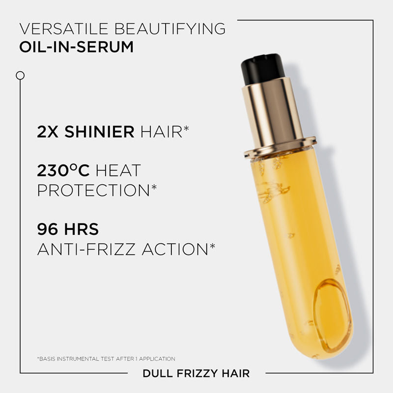 Kérastase Elixir Ultime Hair Oil-In-Serum Refill, 2X Shinier Hair, 96H Anti-Frizz Action, 75ml