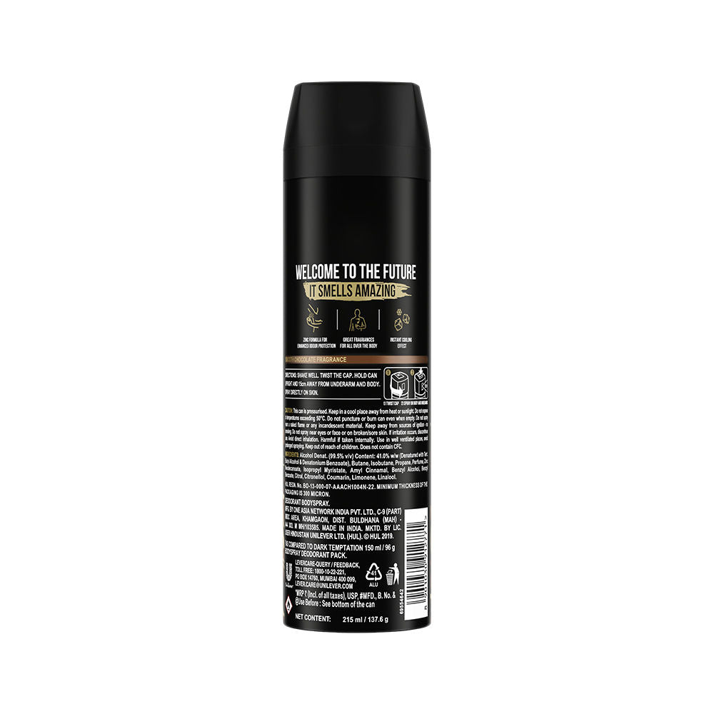 Axe Dark Temptation Long Lasting Deodorant Bodyspray, 215ml Buy at Indicrest Image 3
