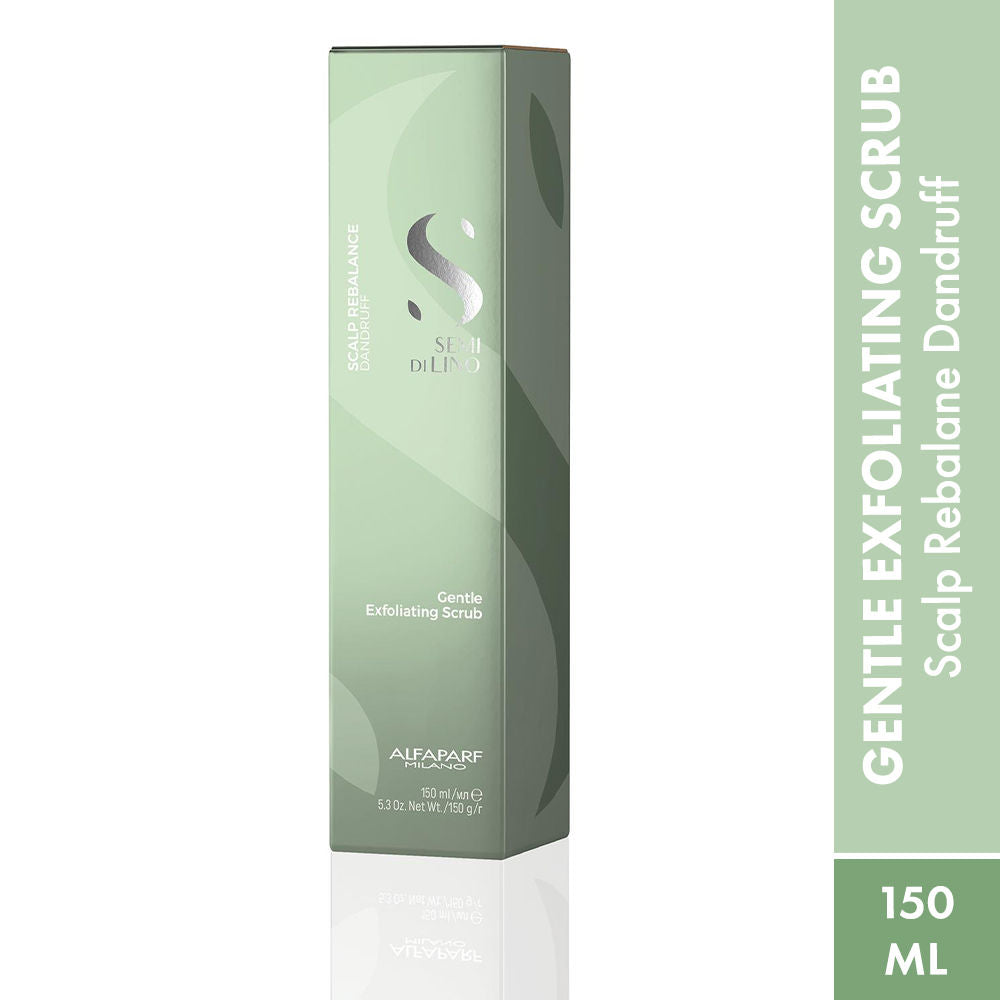 ALFAPARF MILANO Scalp Rebalance Exfoliating Scrub For Dandruff & Hairfall, Sulfate Free, 150ml, Buy from Indicrest