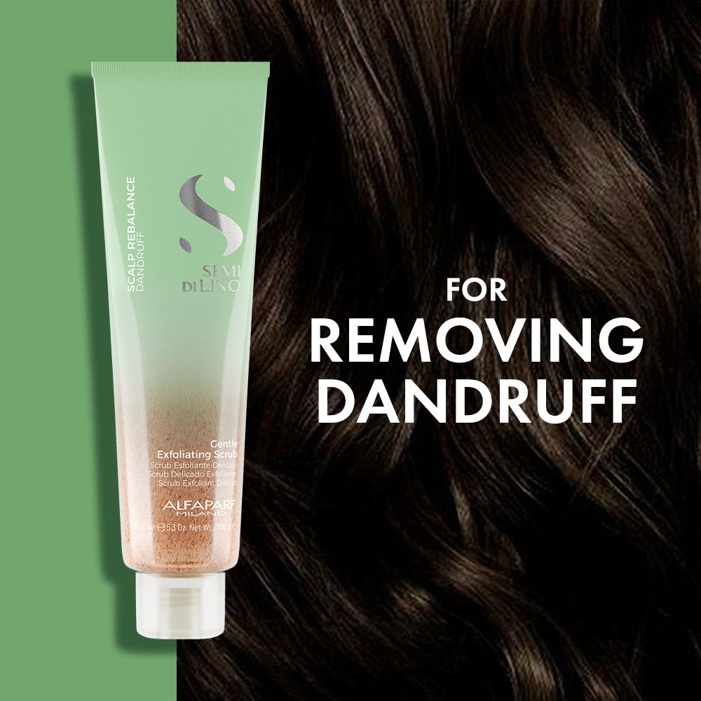 ALFAPARF MILANO Scalp Rebalance Exfoliating Scrub For Dandruff & Hairfall, Sulfate Free, 150ml