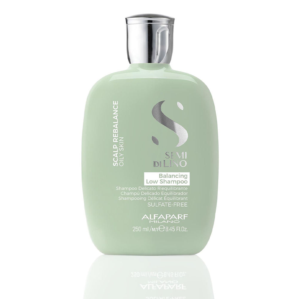 ALFAPARF MILANO Scalp Rebalance Shampoo For Oily Scalp & Frizzy Hair, Sulfate Free, 250ml