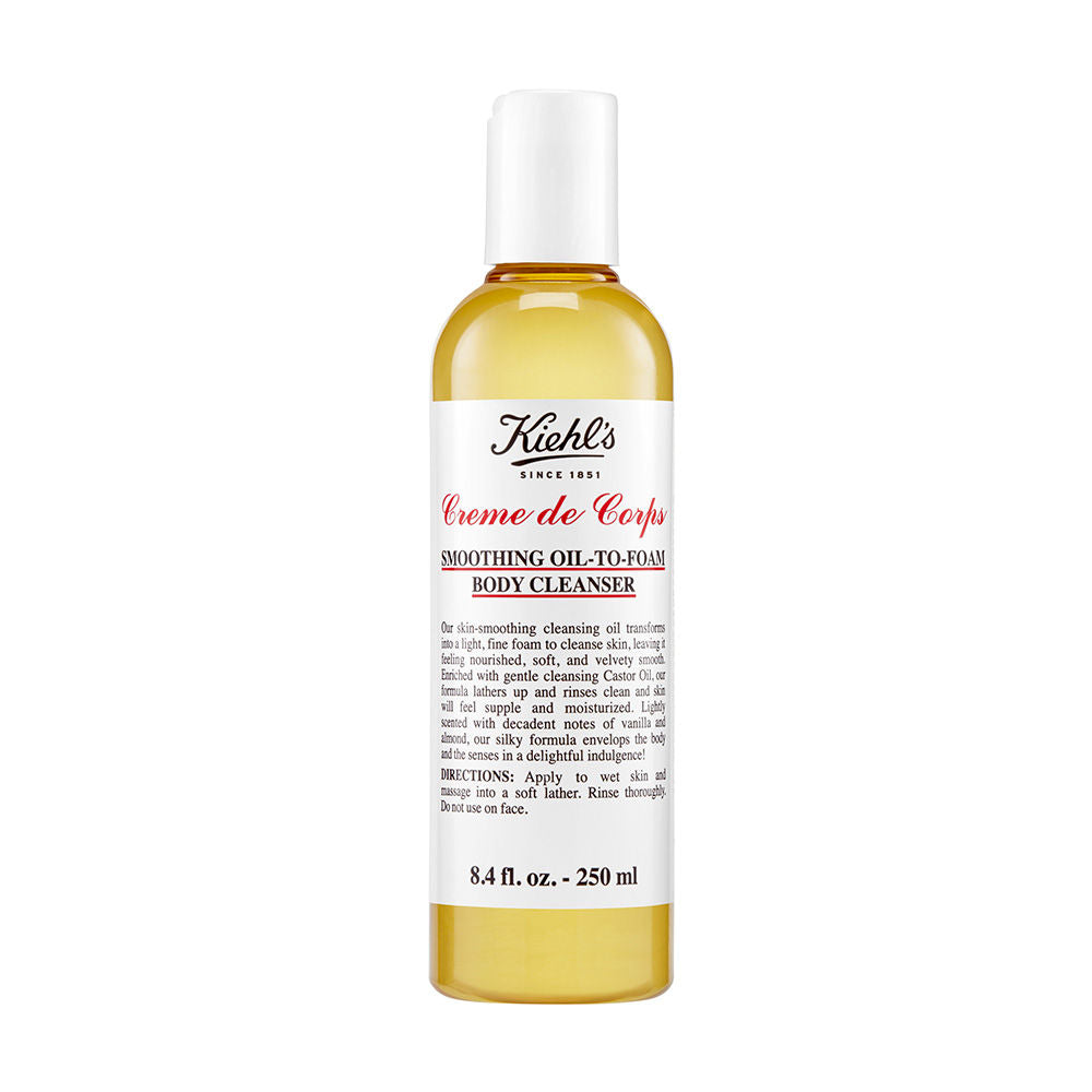 Kiehl's Creme De Corps Smoothing Oil-To-Foam Body Cleanser - Soft Skin, 250ml, Buy from Indicrest