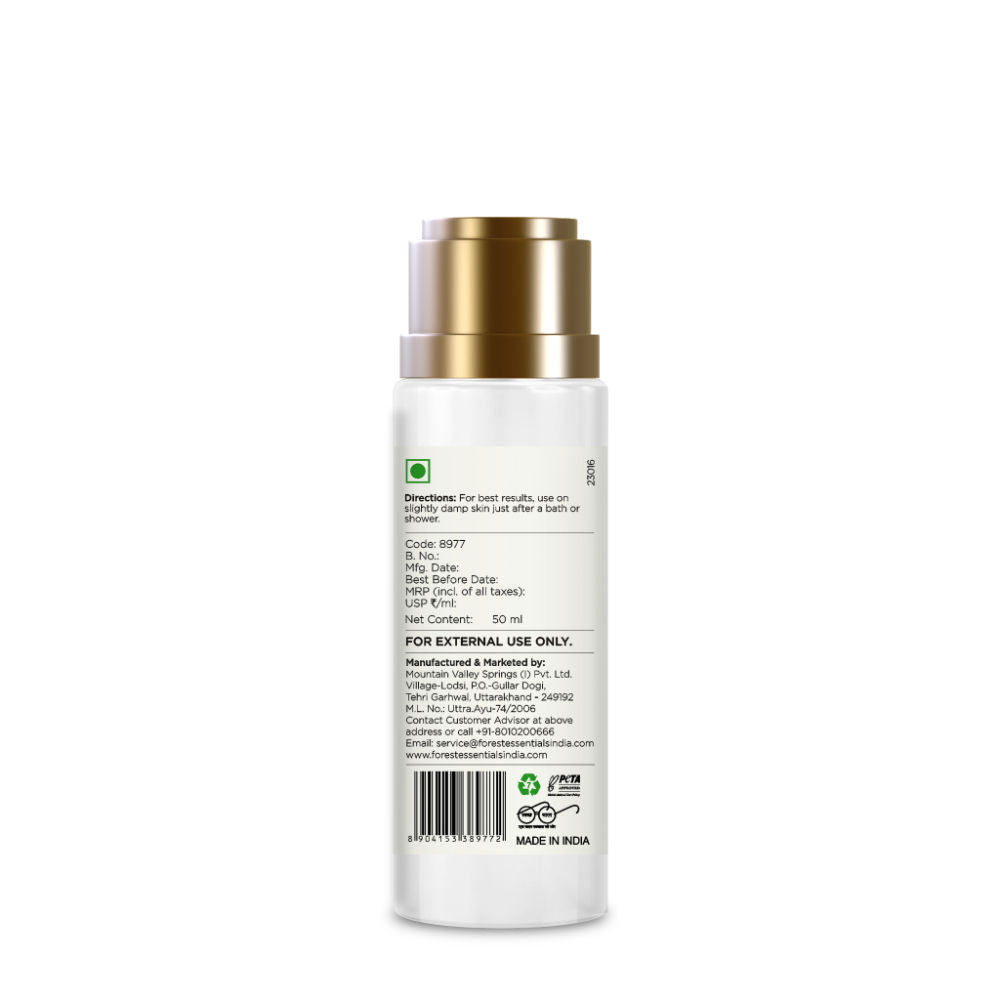 Forest Essentials Ultra Rich Body Milk Pomegrate Kerala Lime - Ayurvedic Moisturising Body Lotion, 50ml