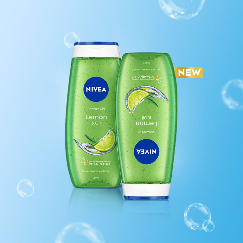 Nivea Lemon & care oil Body wash for long-lasting freshness, 125ml Buy at Indicrest Image 4