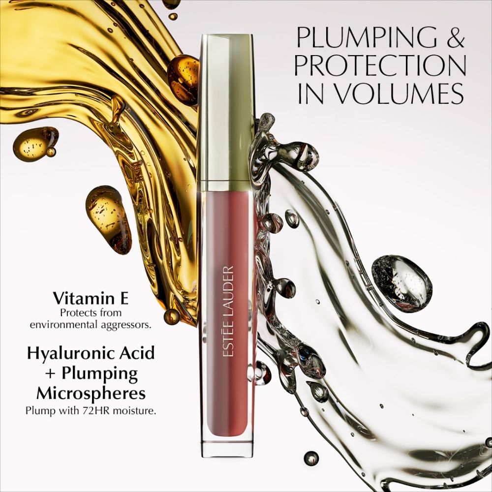 Estee Lauder Glossy Pout Tinted Lip Oil - 04 Maple Syrup, 6ml