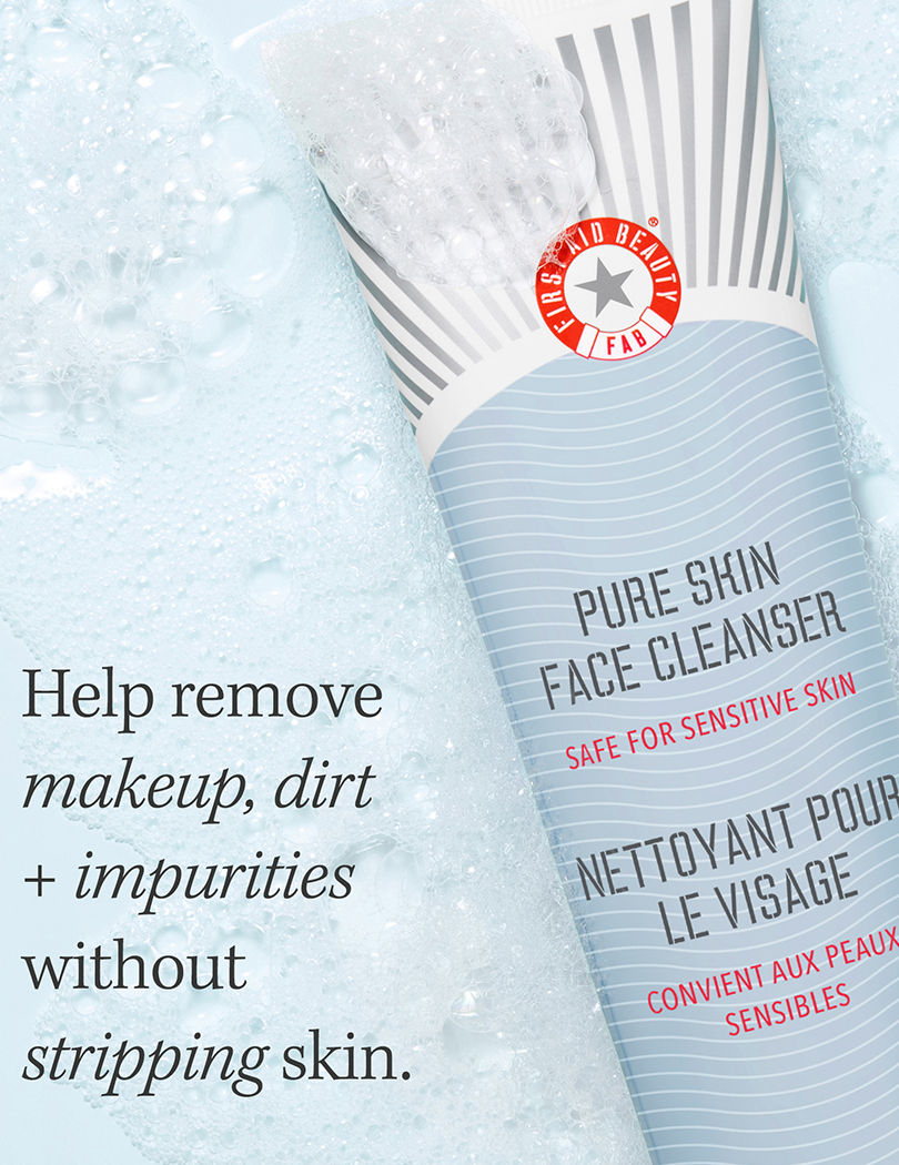 First Aid Beauty Pure Skin Face Cleanser, 56.7 g