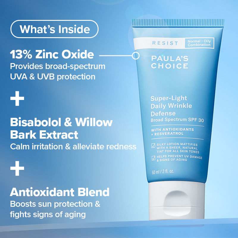 Paula's Choice Resist Super-Light Daily Wrinkle Defense SPF 30, 60ml