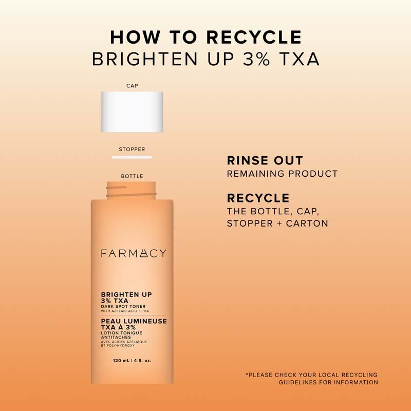 Farmacy Beauty Brighten Up 3% Txa Dark Spot Toner, 50ml